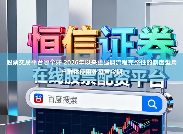 股票交易平台哪个好 2026年以来更强调流程完整性的制度型用户群体使用外盘黄金期