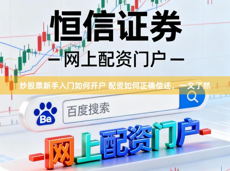 炒股票新手入门如何开户 配资如何正确偿还，一文了然